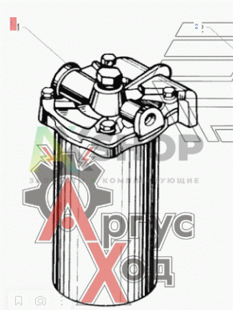 204А-1105510-Б Фильтр грубой очистки топлива в сборе